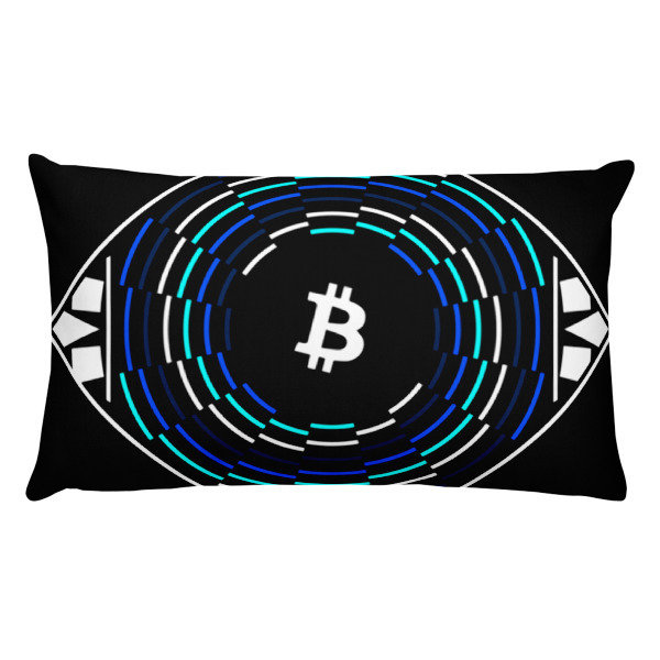 BITCOIN in FULL BLOSSOM - (PILLOW) BITCOIN in FULL BLOSSOM - (PILLOW)