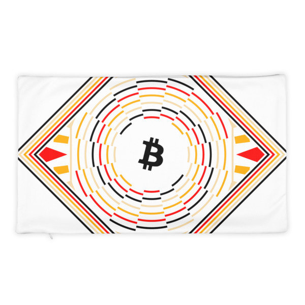 BITCOIN in FULL BLOSSOM - (PILLOW CASE)