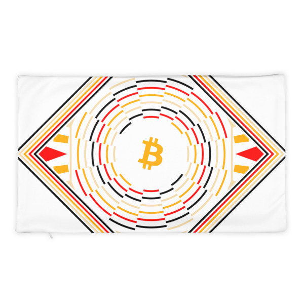 BITCOIN in FULL BLOSSOM - (PILLOW CASE)