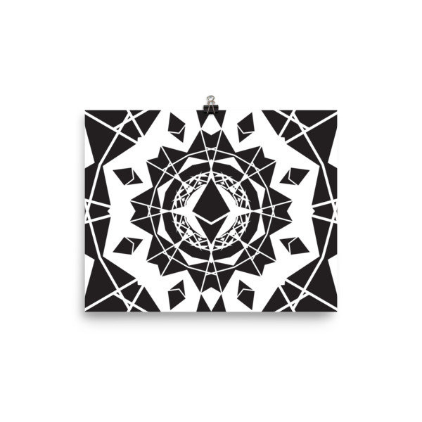 ETHEREUM in the MATRIX - (POSTER), Size: 8×10