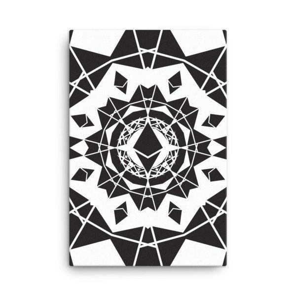 ETHEREUM in the MATRIX - (CANVAS)
