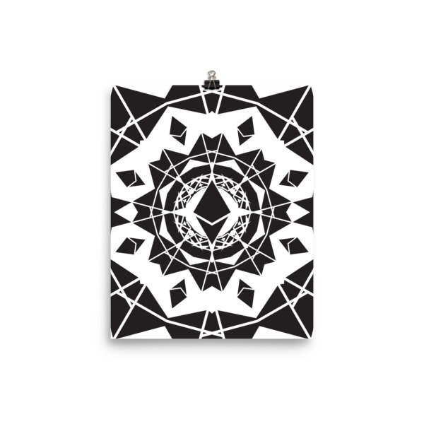 ETHEREUM in the MATRIX - (POSTER), Size: 8×10