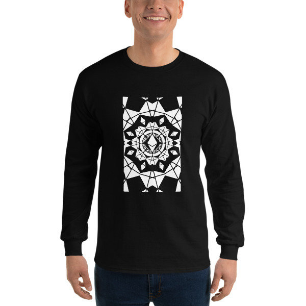 ETHEREUM in the MATRIX - (LONG SLEEVE SHIRT), Color: Black, Size: S