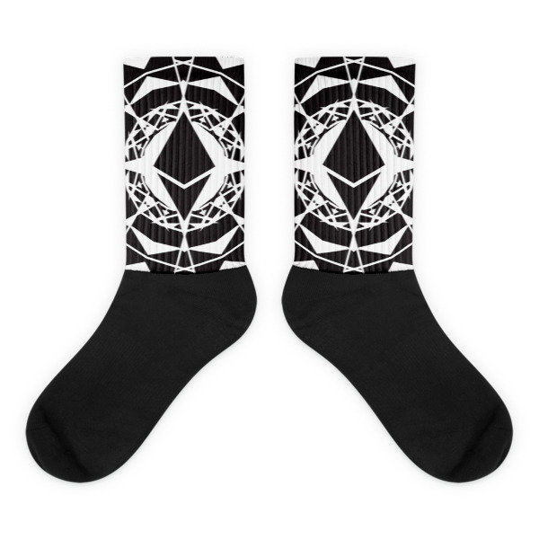 ETHEREUM in the MATRIX - (SOCKS), Size: M (6-8)