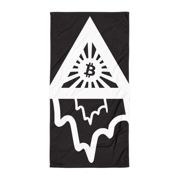 BITCOIN in the DRIPPING TRIANGLE - (TOWEL)