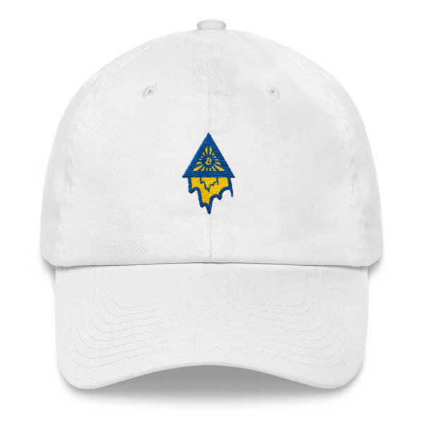 BITCOIN in the DRIPPING TRIANGLE - (DAD HAT)