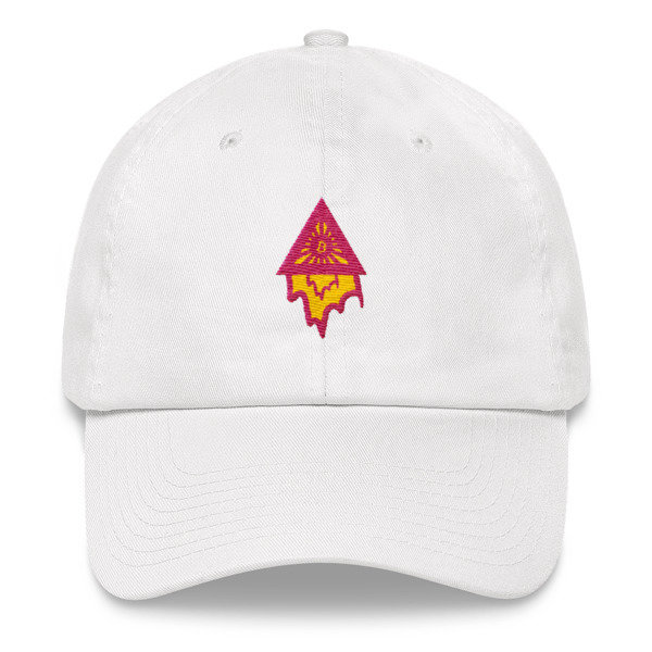 BITCOIN in the DRIPPING TRIANGLE - (DAD HAT)