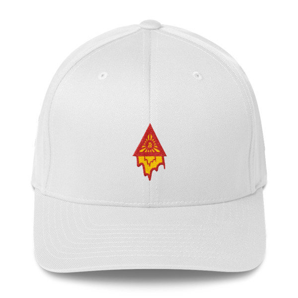 BITCOIN in the DRIPPING TRIANGLE - (FLEXFIT CAP)