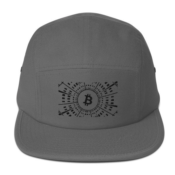 BITCOIN at HYPER SPEED - (FIVE PANEL CAP)