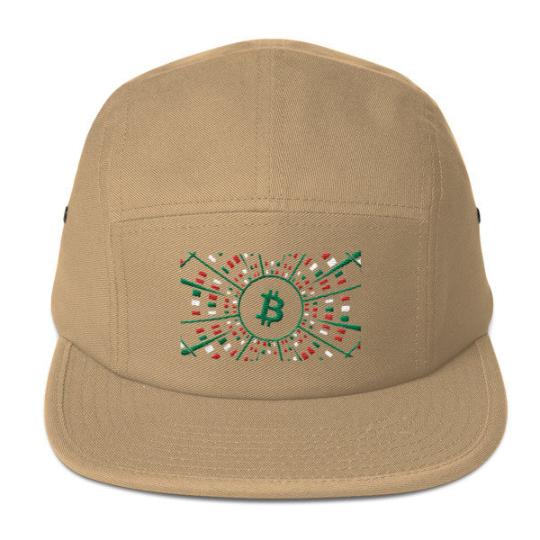 BITCOIN at HYPER SPEED - (FIVE PANEL CAP)
