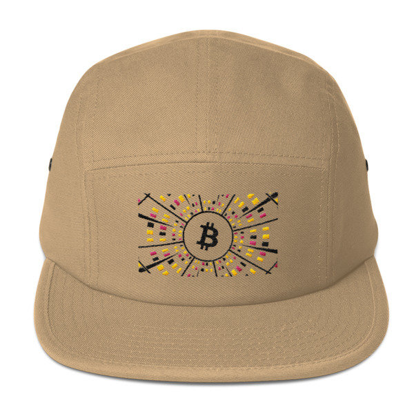 BITCOIN at HYPER SPEED - (FIVE PANEL CAP)