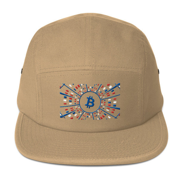 BITCOIN at HYPER SPEED - (FIVE PANEL CAP)