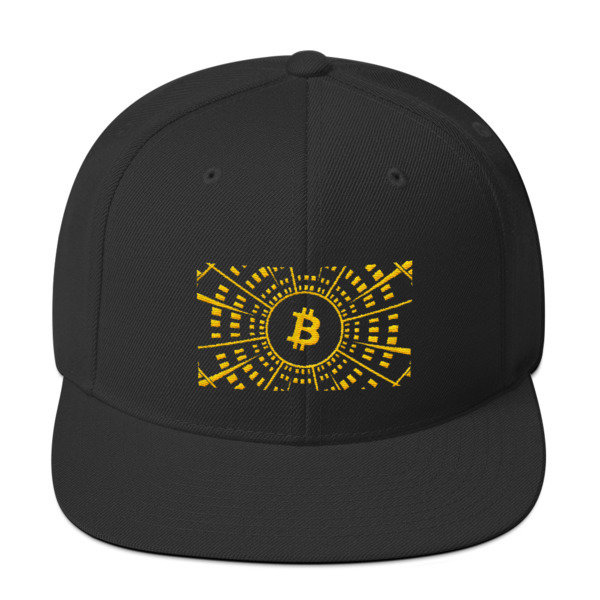 BITCOIN at HYPER SPEED - (SNAPBACK HAT)
