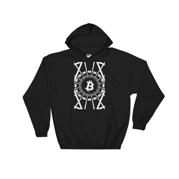 BITCOIN in the GLOW - (HOODIE)