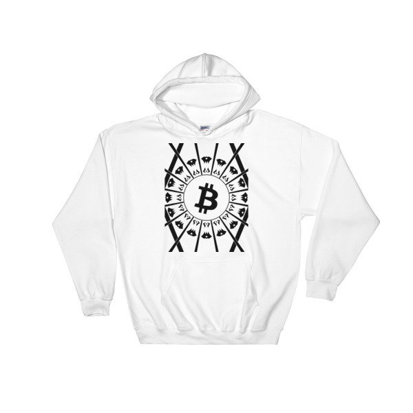 BITCOIN in the GLOW - (HOODIE)