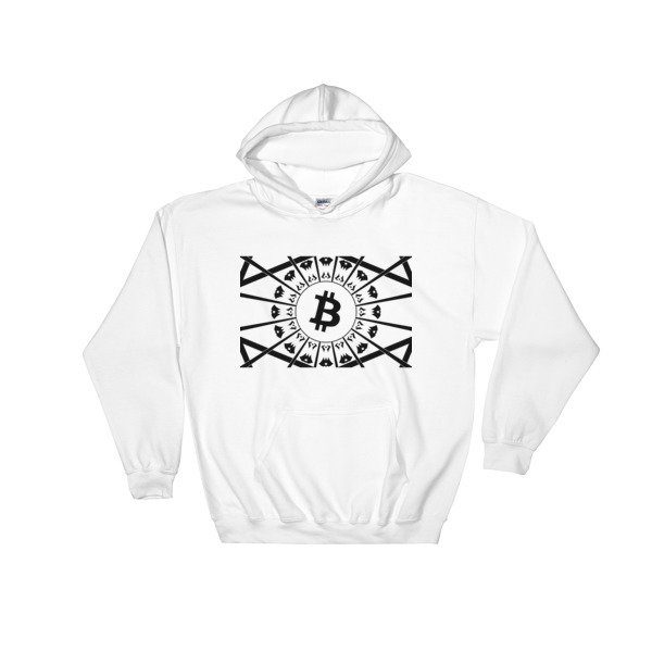 BITCOIN in the GLOW - (HOODIE)