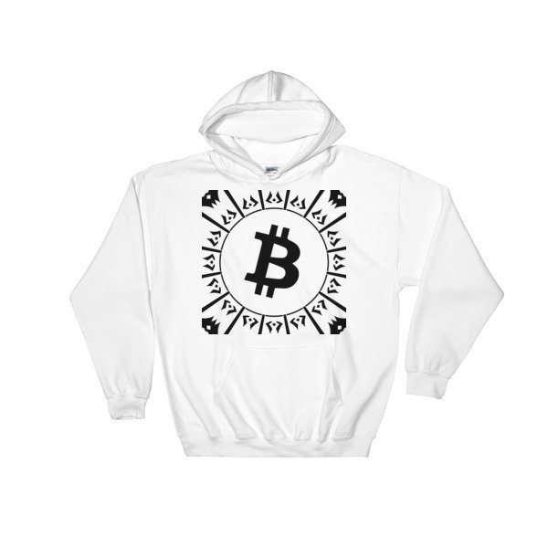 BITCOIN in the GLOW - (HOODIE)