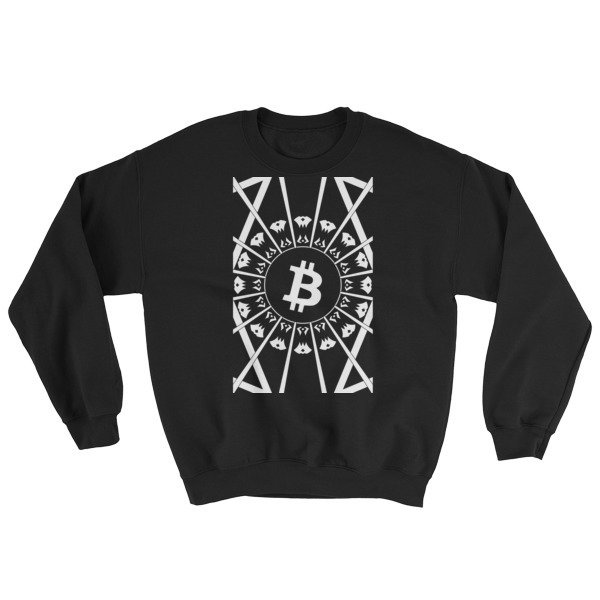 BITCOIN in the GLOW - (SWEATSHIRT)