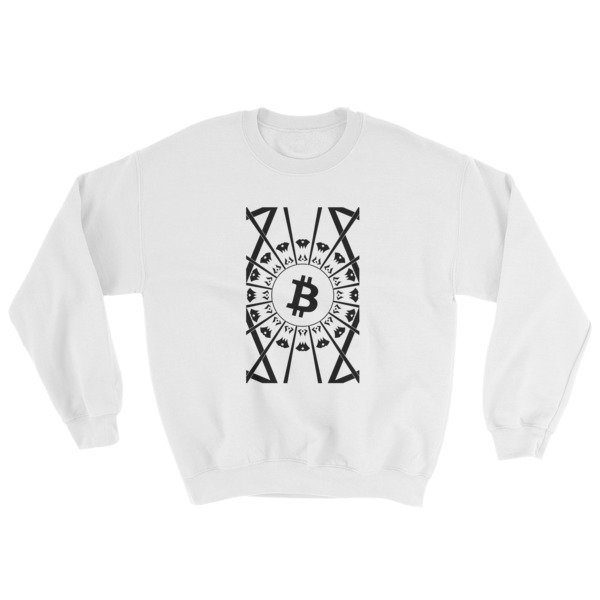 BITCOIN in the GLOW - (SWEATSHIRT)