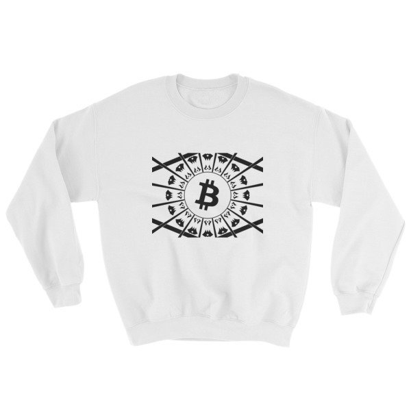 BITCOIN in the GLOW - (SWEATSHIRT)
