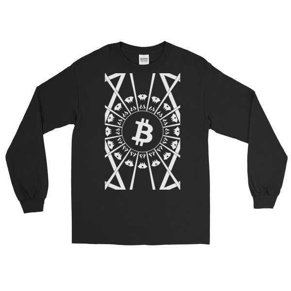 BITCOIN in the GLOW - (LONG SLEEVE SHIRT)
