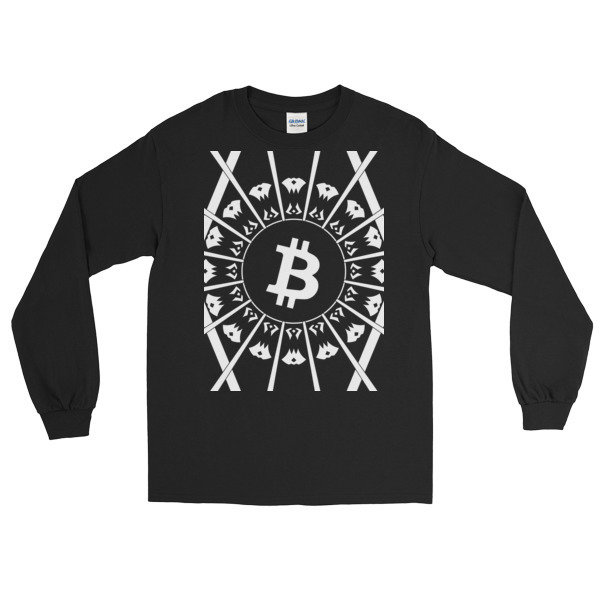 BITCOIN in the GLOW - (LONG SLEEVE SHIRT)