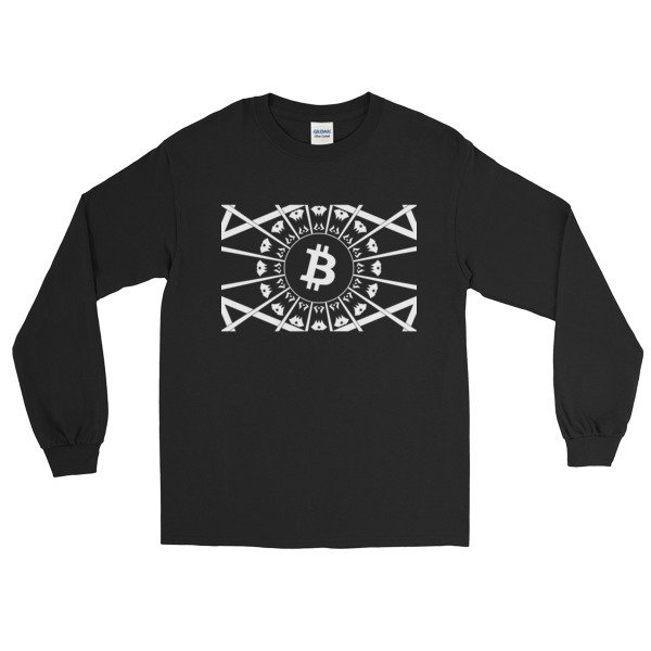 BITCOIN in the GLOW - (LONG SLEEVE SHIRT)