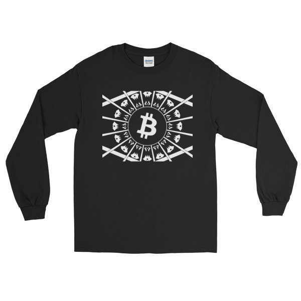 BITCOIN in the GLOW - (LONG SLEEVE SHIRT)