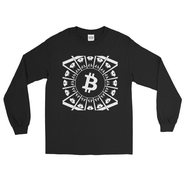 BITCOIN in the GLOW - (LONG SLEEVE SHIRT)
