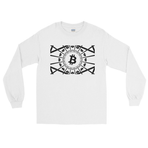 BITCOIN in the GLOW - (LONG SLEEVE SHIRT)