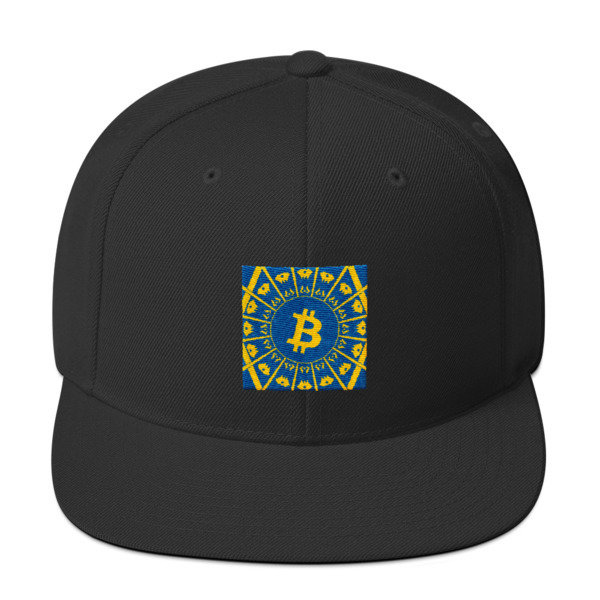 BITCOIN in the GLOW - (SNAPBACK HAT)