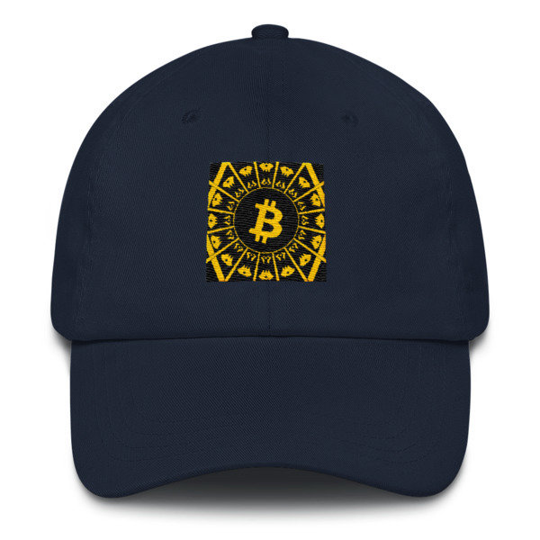 BITCOIN in the GLOW - (DAD HAT)