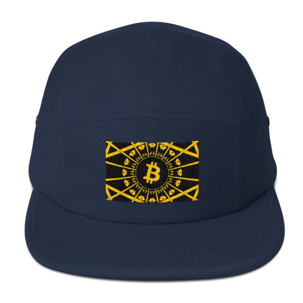 BITCOIN in the GLOW - (FIVE PANEL CAP)