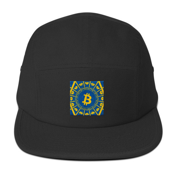 BITCOIN in the GLOW - (FIVE PANEL CAP)