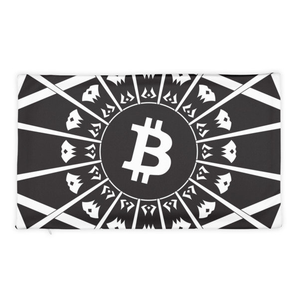 BITCOIN in the GLOW - (PILLOW CASE)