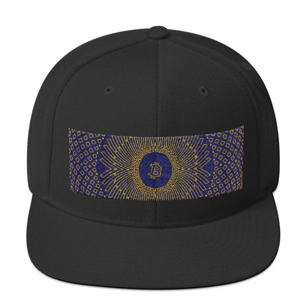 BITCOIN in GRIM DARKNESS - (SNAPBACK HAT)