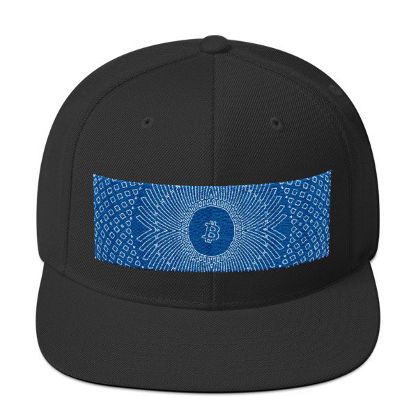 BITCOIN in GRIM DARKNESS - (SNAPBACK HAT)