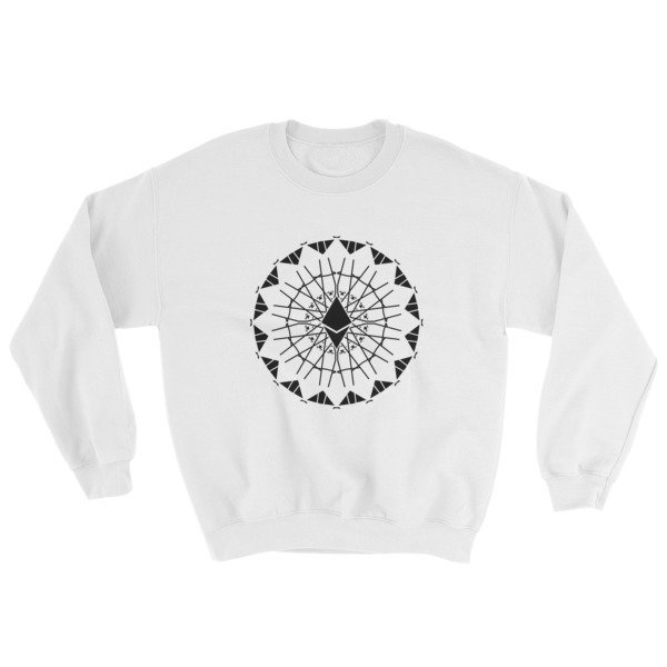 ETHEREUM in FULL EMISSION - (SWEATSHIRT), Color: White, Size: S