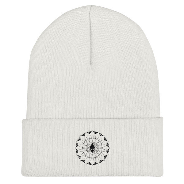 ETHEREUM in FULL EMISSION - (BEANIE), Color: White