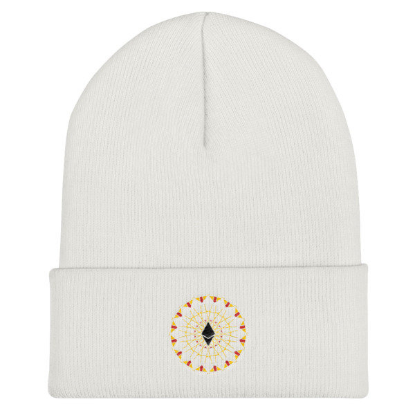 ETHEREUM in FULL EMISSION - (BEANIE), Color: White