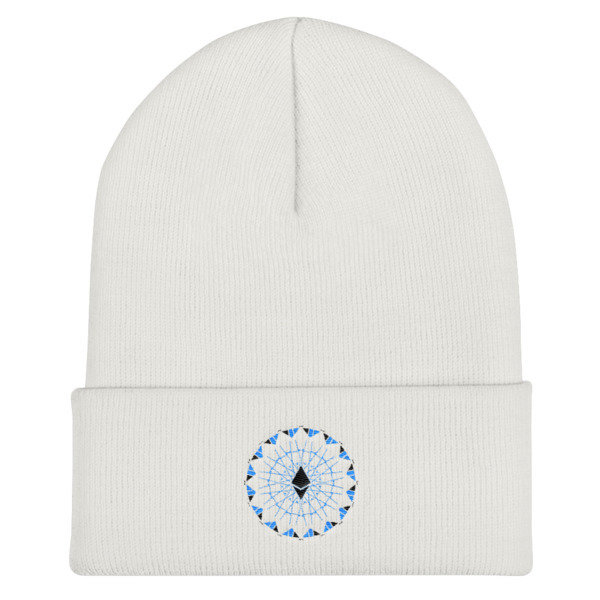 ETHEREUM in FULL EMISSION - (BEANIE), Color: White
