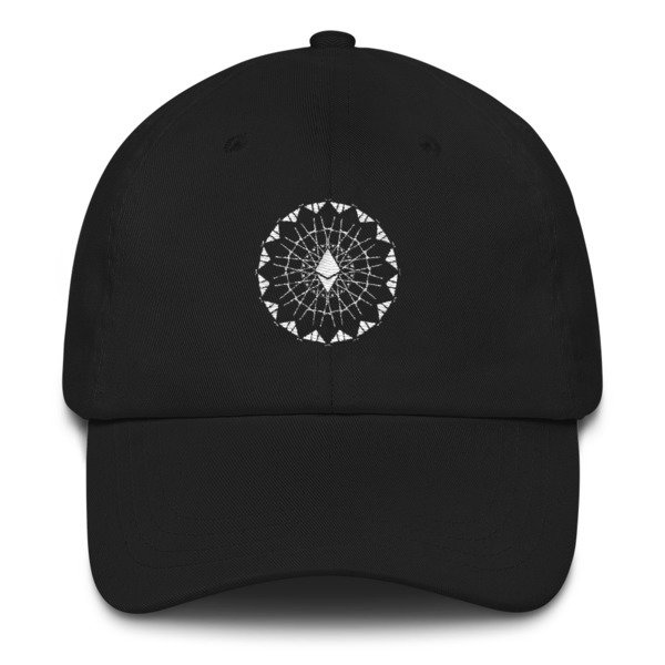 ETHEREUM in FULL EMISSION - (DAD HAT), Color: Black