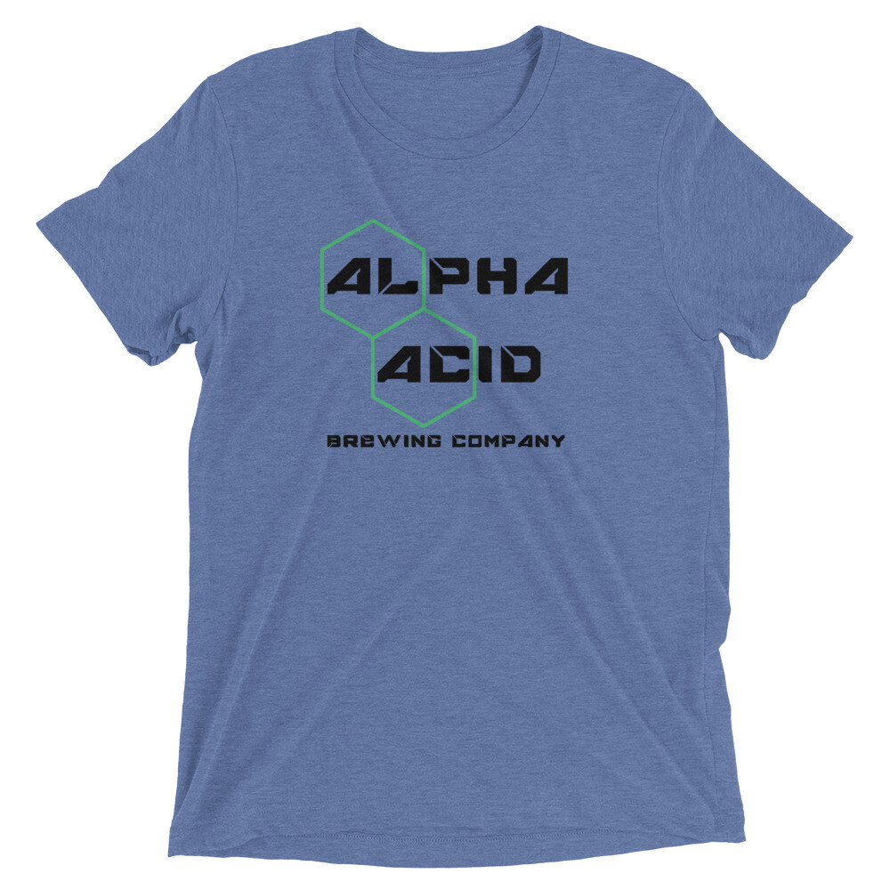 Alpha Acid Logo Short sleeve t-shirt