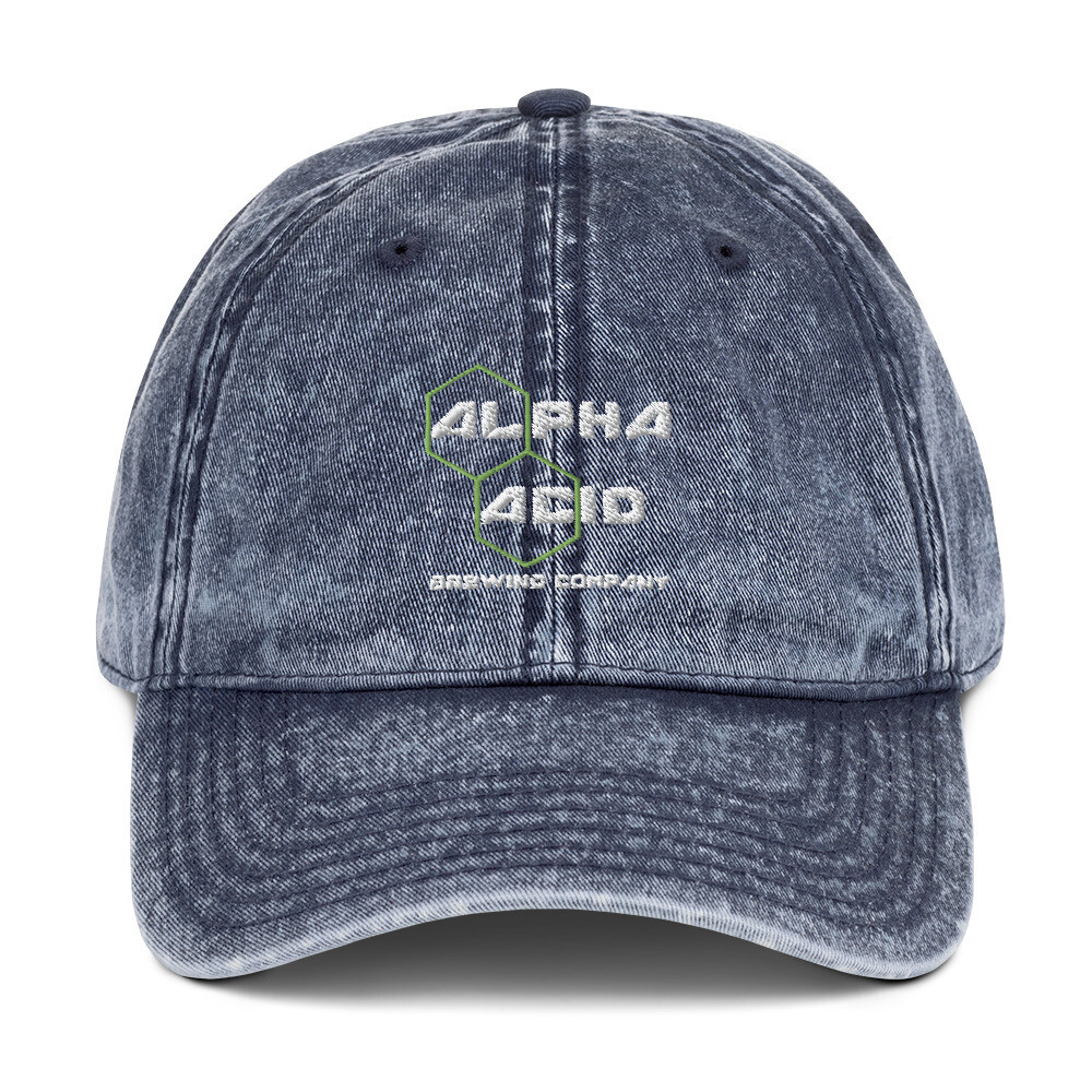 Alpha Acid Logo Dad Cap