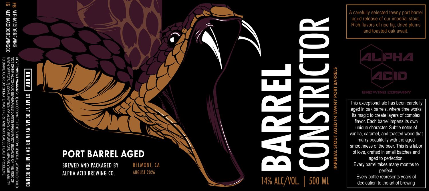 Port Barrel Aged Barrel Constrictor 500ml