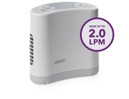 Oxlife Freedom by O2 concepts 2 lpm cont Portable Oxygen Concentrator.  6.35 lbs.