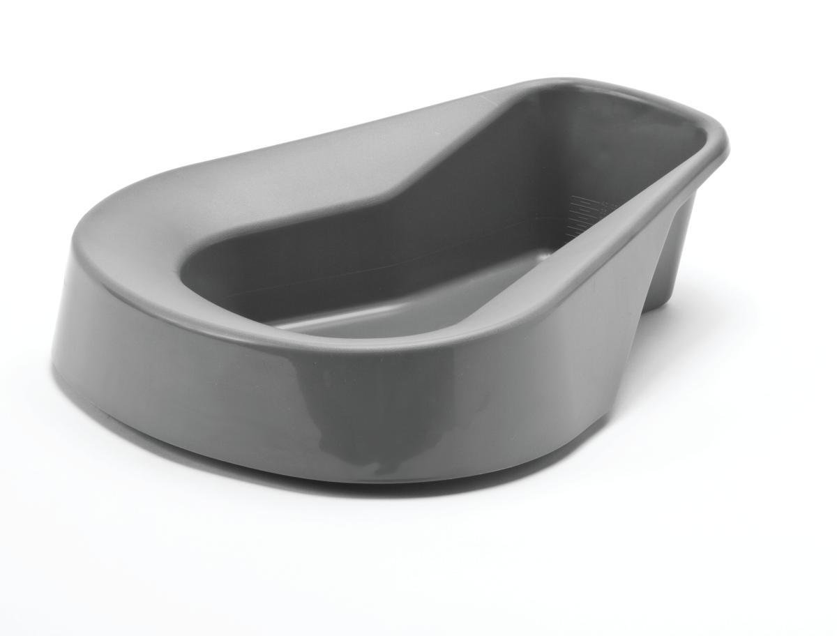 BED PAN plastic grey