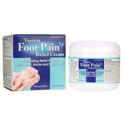 Topricin Foot Pain Relief cream 3/4 oz.