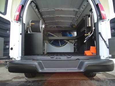 Hydramaster CDS 4.8 - Pro Shelving Kit - Fits Extended Chevy Vans Only