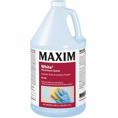 MAXIM White2 (Gallon) by MidLab | Acidic Tile & Grout Cleaner